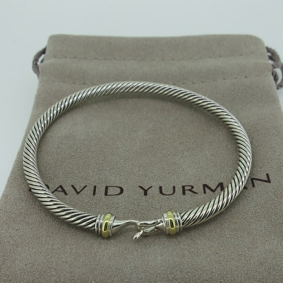 David Yurman Jewelry - David Yurman 4mm Buckle with 18k gold